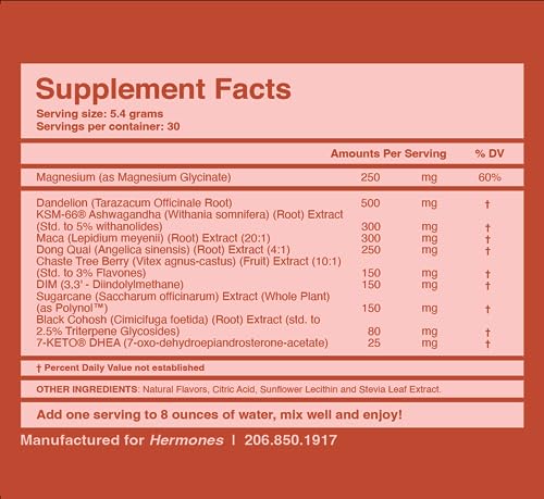 Hormone Balance for Women - PMS Relief - Helps w/Bloating, PCOS, Menopause, perimenopause. Hermones buy supplements canada