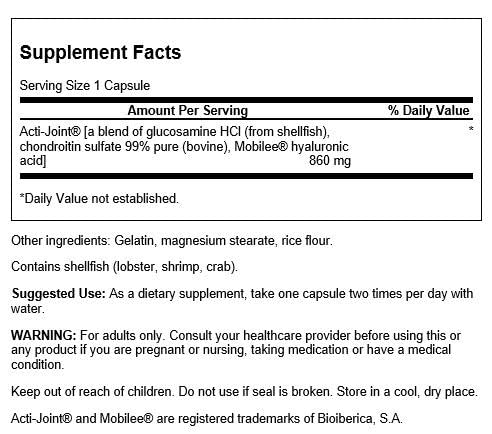 Swanson Ultra ACTI-Joint 860 MG 60 CAPS Swanson buy supplements canada