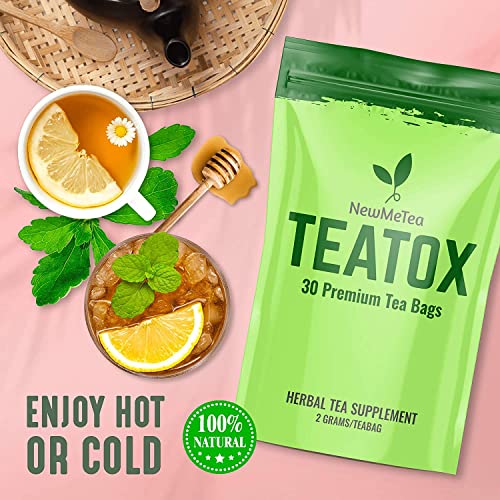 30 Day Detox Tea for Women & Men, All-Natural Herbal Teatox, Energy, Digestion NEWME buy supplements canada