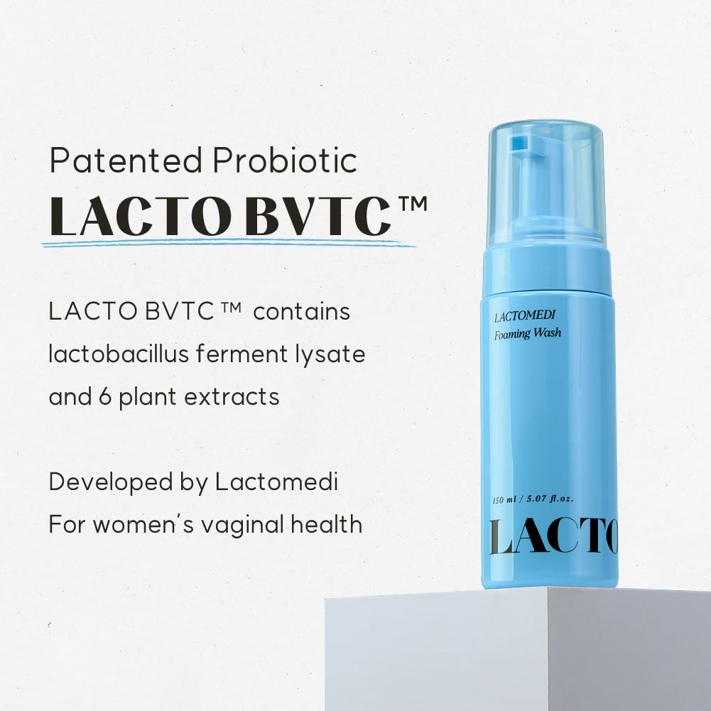 LACTOMEDI Feminine Foaming Wash | Gentle Foam Cleanser for Intimate Hygiene | pH-Balanced Formula LACTOMEDI buy supplements canada