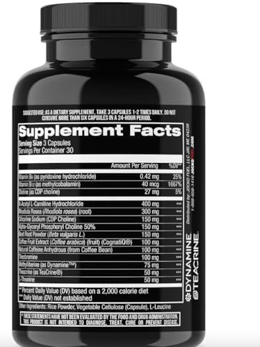 Jocko Fuel Brain Power - Nootropic Dietary Supplements for Memory & Focus wiht L Theanine, L Carnitine- Energy & Focus Supplement (90 Capsules) Jocko Fuel buy supplements canada
