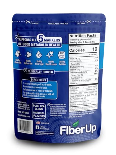 FIBER UP, Delicious Prebiotic Soluble Fiber Supplement, Very Berry Tea, 45 Servings. FIBER UP buy supplements canada