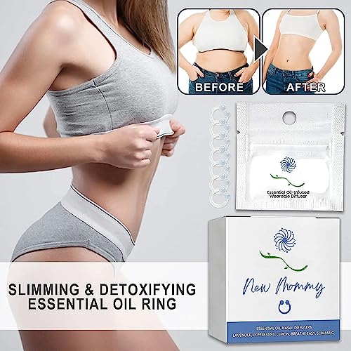 14Pcs Superslim S_limming & Detoxifying Essential Oil Ring, Firming Essential Oil Ring Heath Secret buy supplements canada