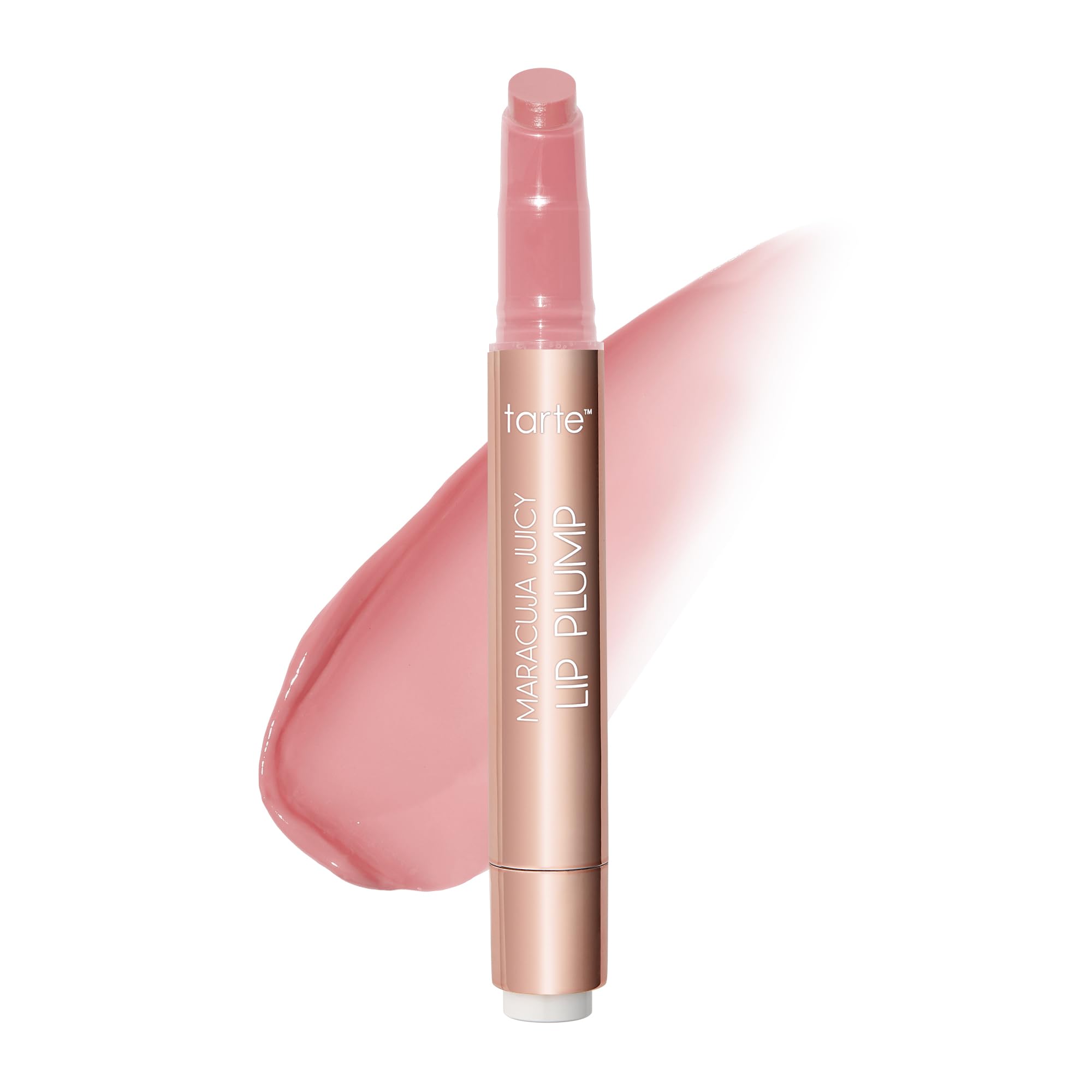 tarte maracuja juicy lip plump – Hydrating & Volumizing Lip Plumper Gloss Balm with Nourishing Hyaluronic Acid, Plumps & Moisturizes, Vegan & Cruelty-Free, full size, cherry blossom tarte buy supplements canada