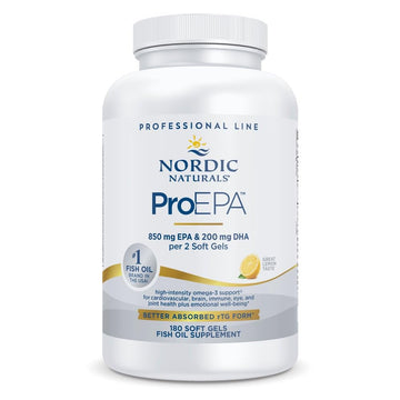 Nordic Naturals ProEPA, Lemon - 180 Soft Gels - 1210 mg Omega-3 - High-Intensity EPA Formula for Healthy Mood, Heart Health & Cellular Function - Non-GMO - 90 Servings Nordic Naturals buy supplements canada