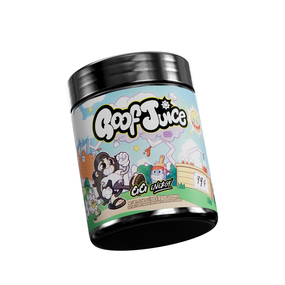 Gamer Supps GG Energy - Goof Juice by MoistCr1TiKaL (100 Servings) - Keto Friendly Gaming Energy and Nootropic Blend, Sugar Free + Organic Caffeine + Vitamins + Immune Support, Powder Drink Gamer Supps buy supplements canada