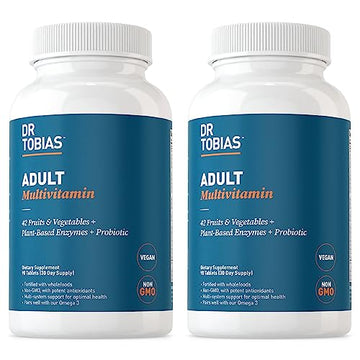 Dr. Tobias Adult Multivitamin for Women & Men, Energy & Immune Support from 42 Fruits Dr. Tobias buy supplements canada