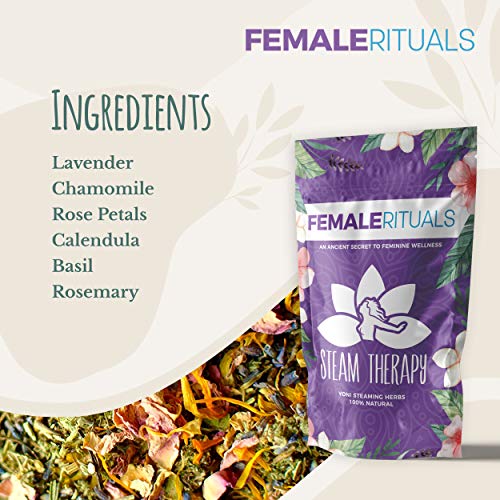 FEMALE RITUALS Yoni Herbs for Steaming (2oz) - Natural Vaginal Steamer to Detox & Cleanse FEMALE RITUALS buy supplements canada