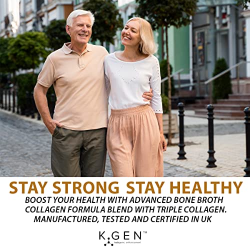 Pure Collagen Supplements Capsules Grass Fed Advanced Multi Collagen Peptides K GEN rejuvenation nutrition buy supplements canada