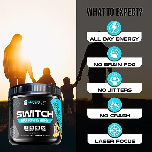 Switch, Brain Boosting Nootropic Energy Supplement, Increase Mental Focus & Cognitive CoreBody Nutrition buy supplements canada