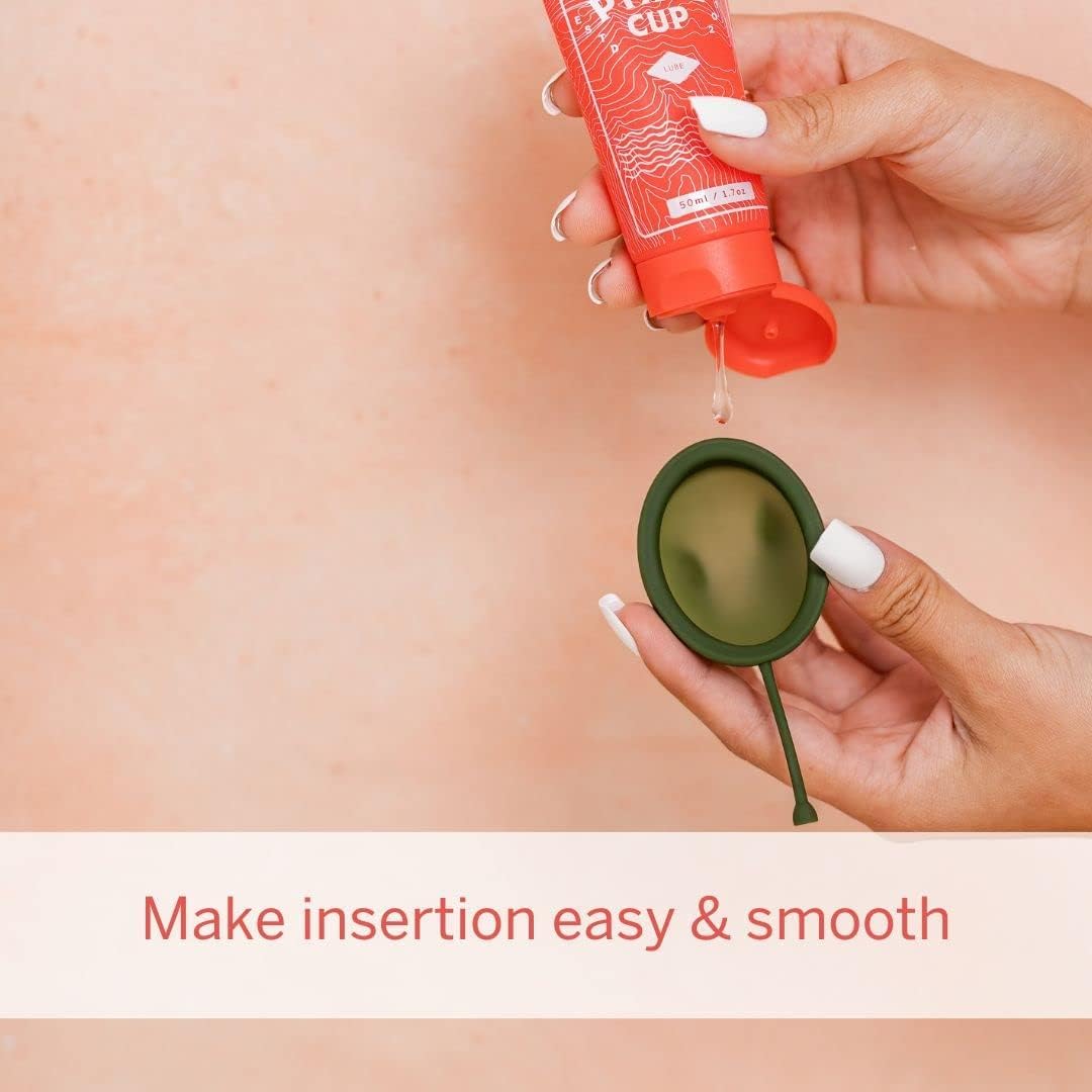 Pixie Menstrual Cup Lube - Make it Easy to Insert Your Period Cups - All Natural Water Based Lubricant Pixie Cup buy supplements canada