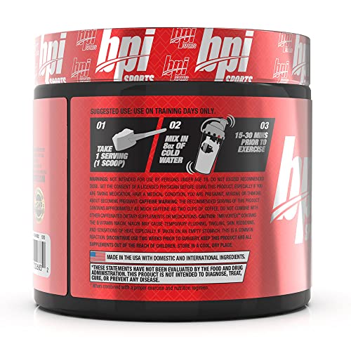 BPI Sports 1.M.R Vortex Pre Workout Powder, Non Habit Forming, Sustained Energy & Nitric BPI Sports buy supplements canada
