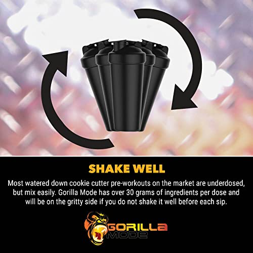 Gorilla Mode Pre Workout - Massive Pumps · Laser Focus · Energy · Power - L-Citrulline Gorilla Mind buy supplements canada