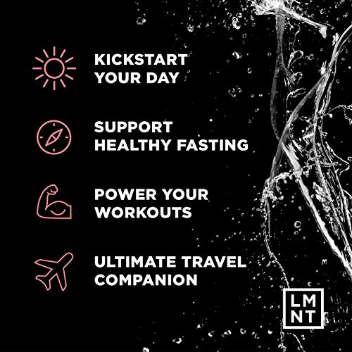 LMNT Zero-Sugar Electrolytes - Raspberry Salt - Hydration Powder Packets | No Dodgy Drink LMNT buy supplements canada