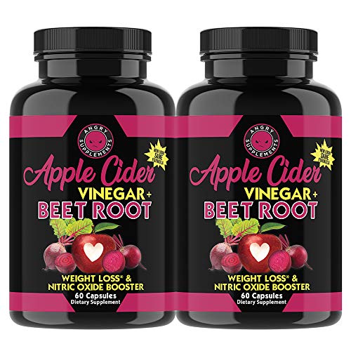 Angry Supplements Apple Cider Vinegar + Beet Root Capsules, Detox Pills, Nitric Oxide Angry Supplements buy supplements canada