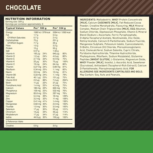 Optimum Nutrition Serious Mass Protein Powder High Calorie Mass Gainer with Vitamins Optimum Nutrition buy supplements canada