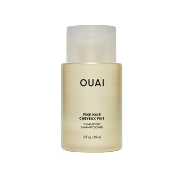 OUAI Fine Shampoo Travel Size - Volumizing Shampoo with Strengthening Keratin, Biotin & Chia Seed Oil for Fine Hair - For Clean, Weightless Body - Paraben, Phthalate & Sulfate Free Hair Care (3 Fl Oz) OUAI buy supplements canada