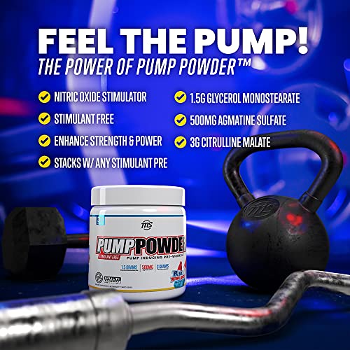 MAN Sports Pump Powder Blue Bombsicle - Stimulant Free Pre Workout Drink MAN Sports buy supplements canada