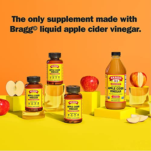 Bragg Apple Cider Vinegar Capsules - Vitamin D3 & Zinc - 750mg of Acetic Acid – Immune Bragg buy supplements canada