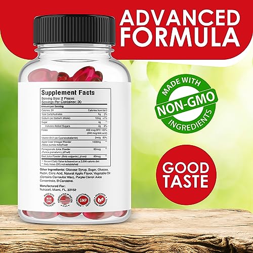 Nutrocell Simpli Health ACV Ketos Gummies Keto Apple Cider Vinegar 1050mg Nutrocell buy supplements canada