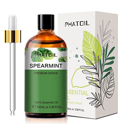 PHATOIL Spearmint Essential Oil 100ML, Pure Premium Grade Spearmint Essential Oils PHATOIL buy supplements canada