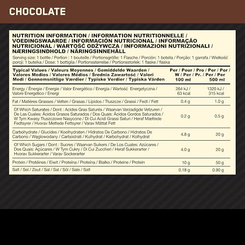 Optimum Nutrition High Protein Shake Bottles, Ready To Drink Healthy Snacks, No added Optimum Nutrition buy supplements canada