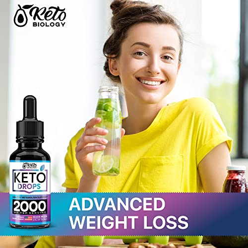 Keto Diet Drops with BHB Exogenous Ketones - Made in USA - Fat Burner & Appetite Suppressant KETO BIOLOGY buy supplements canada