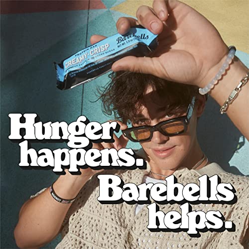 Barebells Protein Snacks Bars Creamy Crisp - 12 Count, 1.9oz Bars 55g of High Protein BAREBELLS buy supplements canada