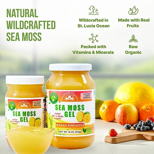 EverSmith Organics - Wildcrafted Irish Sea Moss Gel | Made in USA | Rich in Vitamins EverSmith Organics buy supplements canada