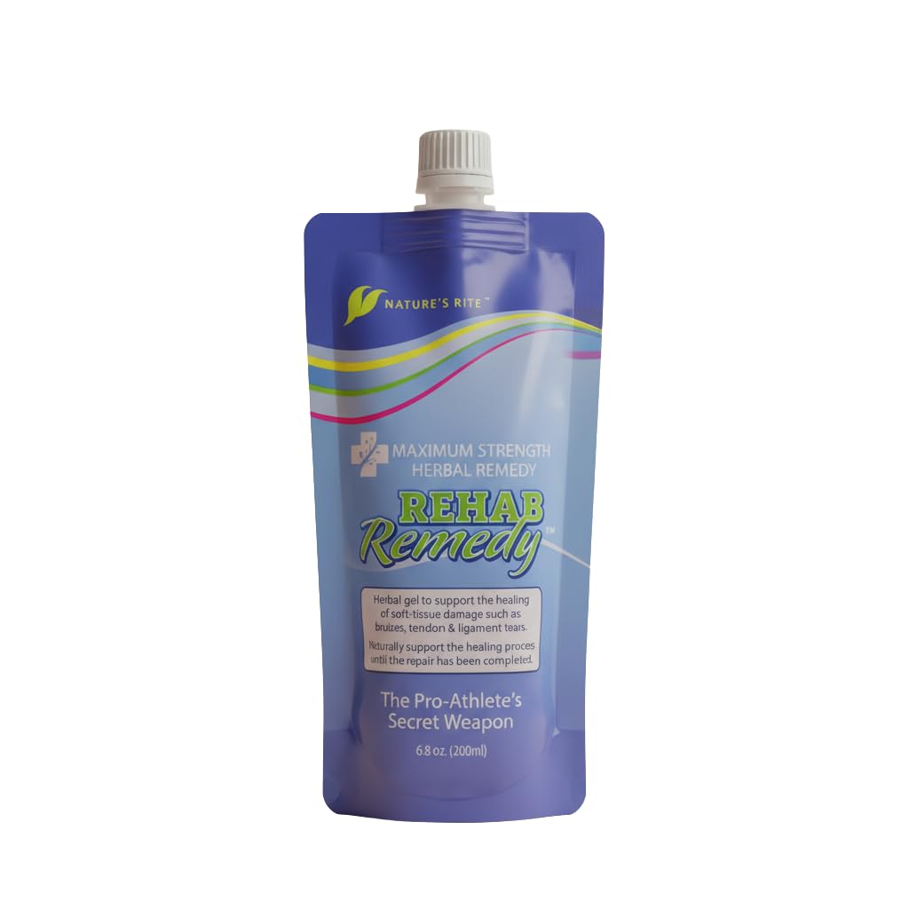 Nature's Rite Rehab Remedy Gel, 6.8 OZ (200ML), Soothing, Fast Acting, Non-Greasy Muscle Relief with Natural Ingredients Nature's Rite buy supplements canada