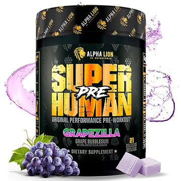 ALPHA LION Superhuman Pre Workout Powder, Beta Alanine, L-Taurine & Tri-Source ALPHA LION buy supplements canada