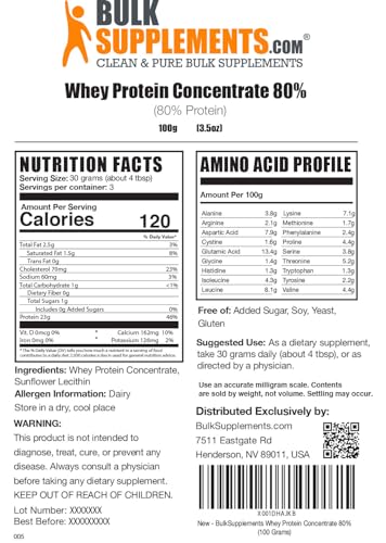 BULKSUPPLEMENTS.COM Whey Protein Concentrate Powder - Unflavored Protein Powder BULKSUPPLEMENTS.COM buy supplements canada