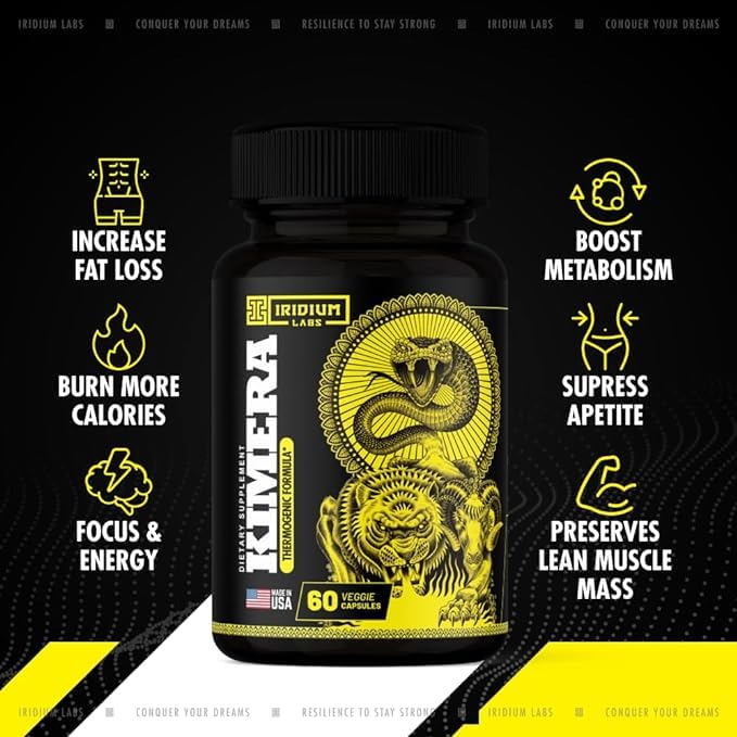 Iridium Labs Kimera Thermogenic Fat Burner - Weight Loss Supplement & Energy Booster Iridium Labs buy supplements canada