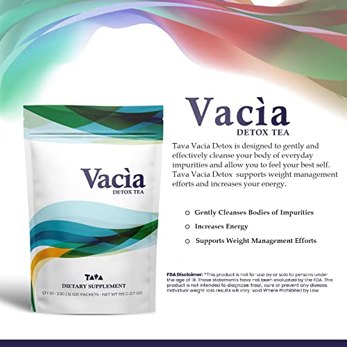 Tava Vacia Detox Tea Supplement, Boosts Energy, Supports Joint Mobility and Immune System TAVA buy supplements canada