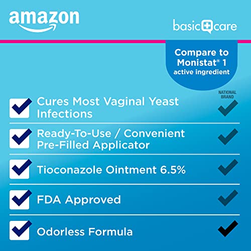 Amazon Basic Care Tioconazole Ointment 6.5 Percent, Vaginal Antifungal, 1-Dose Treatment Amazon Basic Care buy supplements canada
