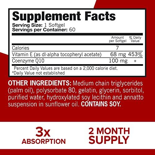 Qunol Ultra CoQ10 100mg Softgels- 3x Better Absorption Coenzyme Q10 Supplements Qunol buy supplements canada