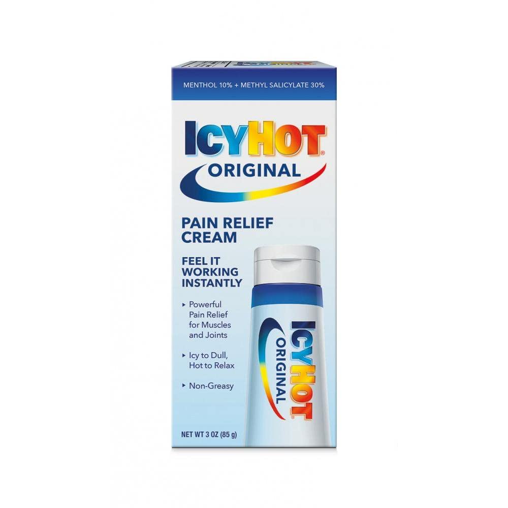 ICY HOT Pain Relieving Cream Extra Strength 3 oz ( Packs of 4) Icy Hot buy supplements canada