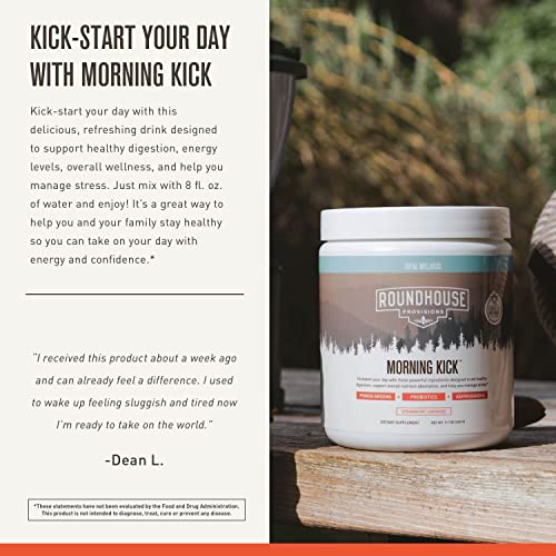 ROUNDHOUSE PROVISION Morning Kick, Powder Supplement for Healthy Digestion ROUNDHOUSE PROVISION buy supplements canada