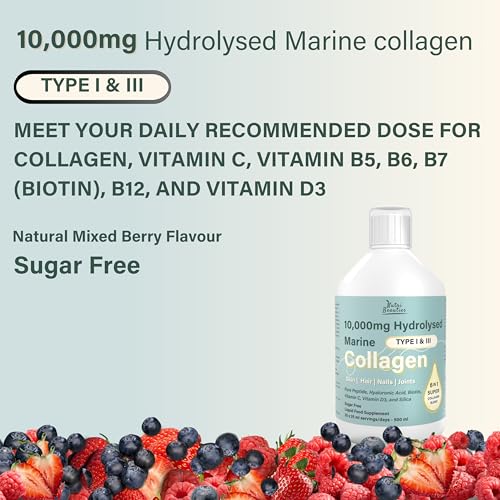 NUTRI Beauties Hydrolysed Marine Collagen Liquid Drink Supplement 10,000Mg NUTRI BEAUTIES buy supplements canada