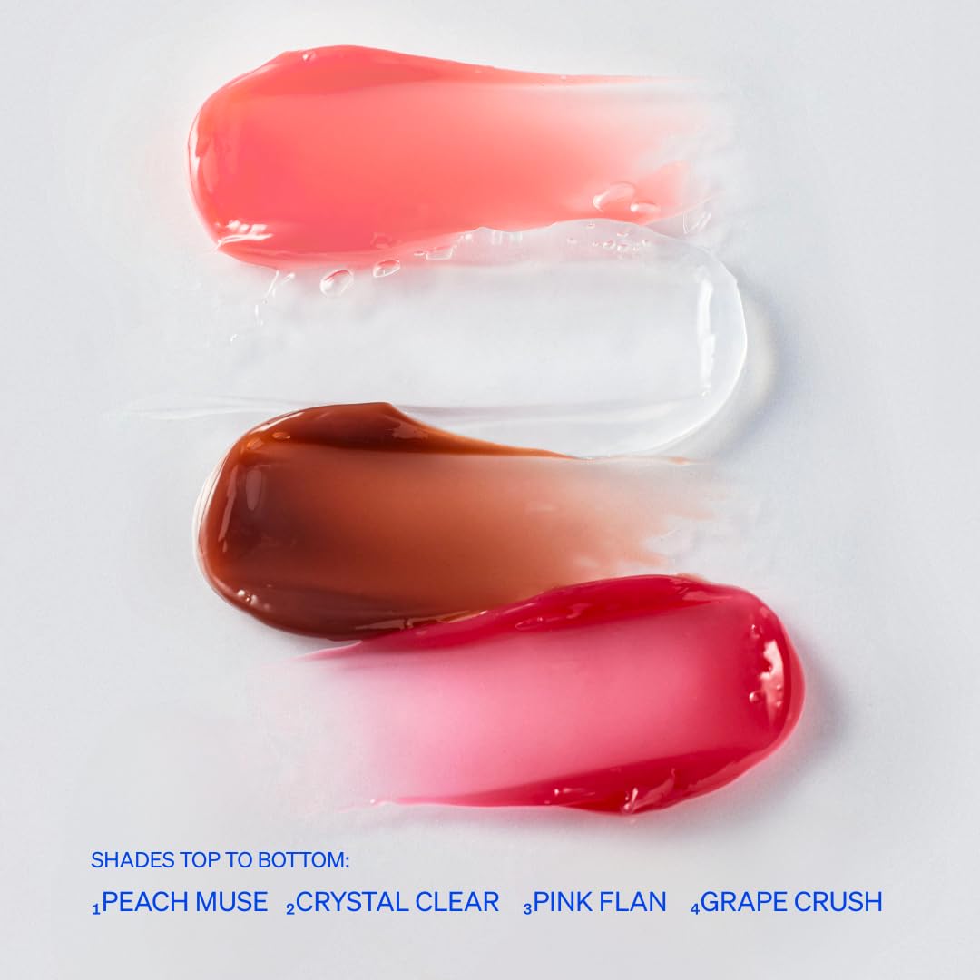 KNEMO LipLock Jelly Serum for Dry Lips, Long-Lasting, Hydrating, Plumping, Glossy Mask with Rose PDRN, Carrot Collagen, Pillow Peptide, Moisturizing Tinted Lip Balm. (Crystal Clear) KNEMO buy supplements canada