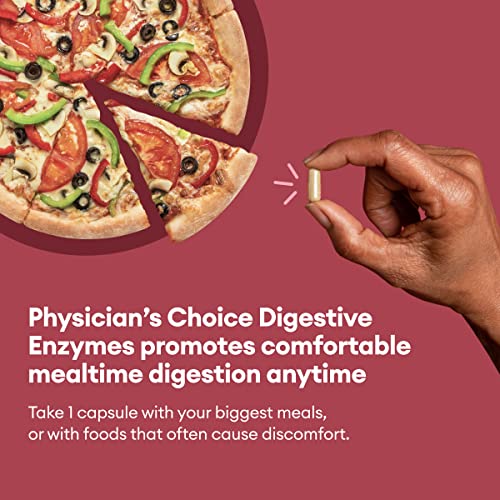 Physician's CHOICE Digestive Enzymes - Multi Enzymes, Organic Prebiotics & Probiotics Physician's CHOICE buy supplements canada