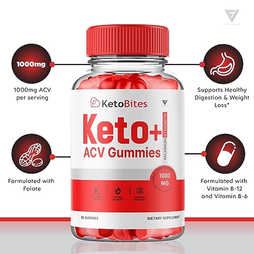 (2 Pack) Keto Bites ACV Gummies, KetoBites Keto ACV Gummies Advanced Weight Loss Fyvus buy supplements canada