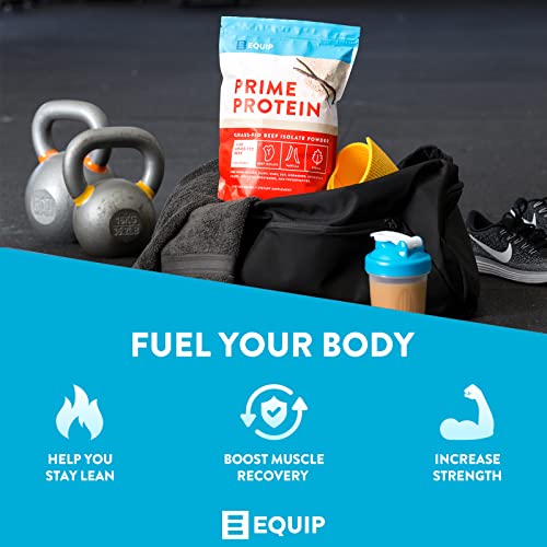 Equip Foods Prime Protein - Grass Fed Beef Protein Powder Isolate - Gluten Free Carnivore Equip buy supplements canada