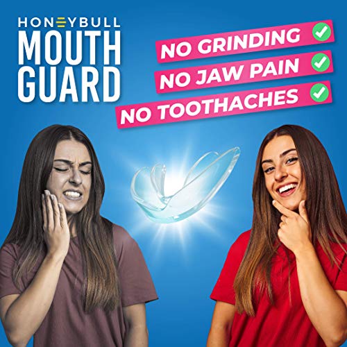 HONEYBULL Mouth Guard for Grinding Teeth [6 Pack] 1 Size for Heavy Grinding | Comfortable HoneyBull buy supplements canada