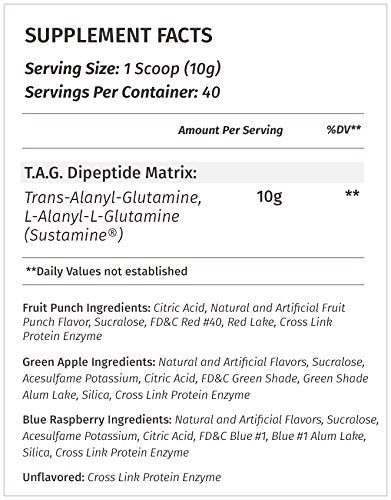 Metabolic Nutrition, TAG, Trans Alanyl Glutamine, 100% L-Glutamine Peptide Powder Metabolic Nutrition buy supplements canada