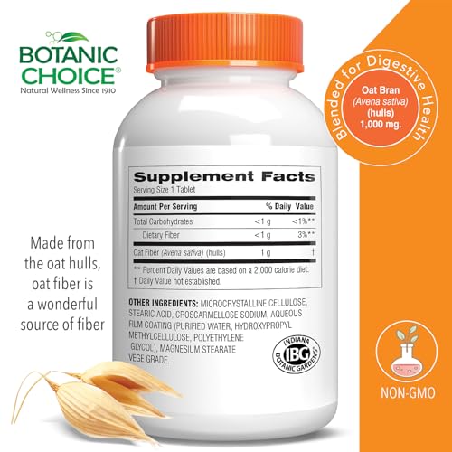 Botanic Choice Oat Fiber -Natural Oat Fiber Dietary Supplement to Support Digestive Health Botanic Choice buy supplements canada