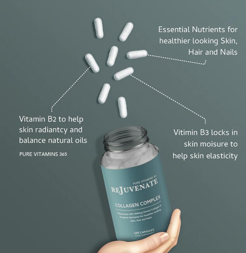 Rejuvenate premium Collagen Capsules - 2500mg High Strength Verisol Bovine Collagen Supplement Generic buy supplements canada