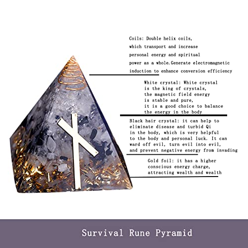Chrikidor,Rune Pyramid，Orgone Pyramid Crystal Energy Generator Orgonite Balancing Chrikidor buy supplements canada