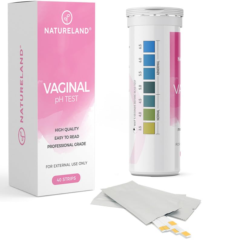 Natureland Vaginal Health pH Test Strips, Feminine pH Test, Value Pack Natureland buy supplements canada