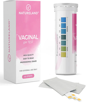Natureland Vaginal Health pH Test Strips, Feminine pH Test, Value Pack Natureland buy supplements canada
